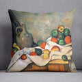 Cezanne Still Life Drapery, Pitcher and Fruit Bowl Cushion
