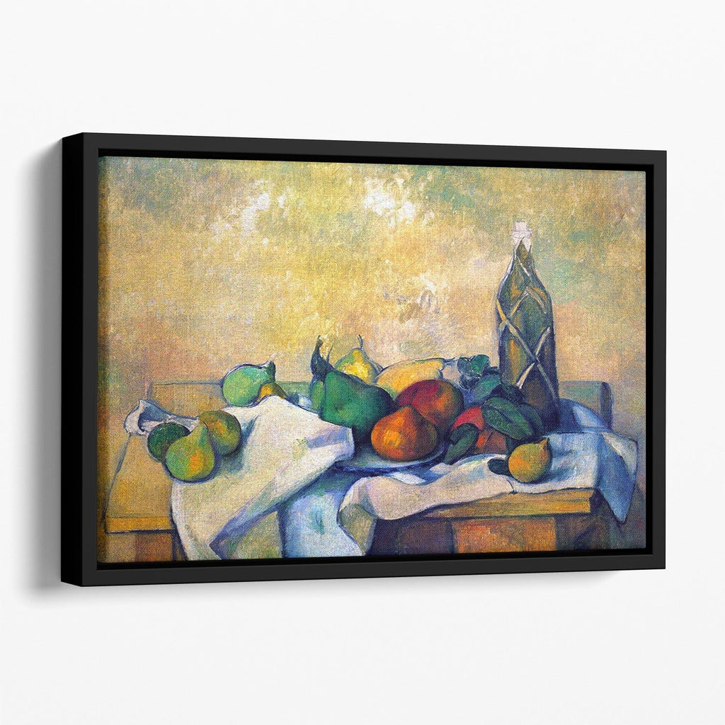 Still Life Rum by Cezanne Floating Framed Wall Art