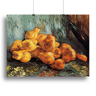 Van Gogh Still Life with Pears Canvas Print or Poster