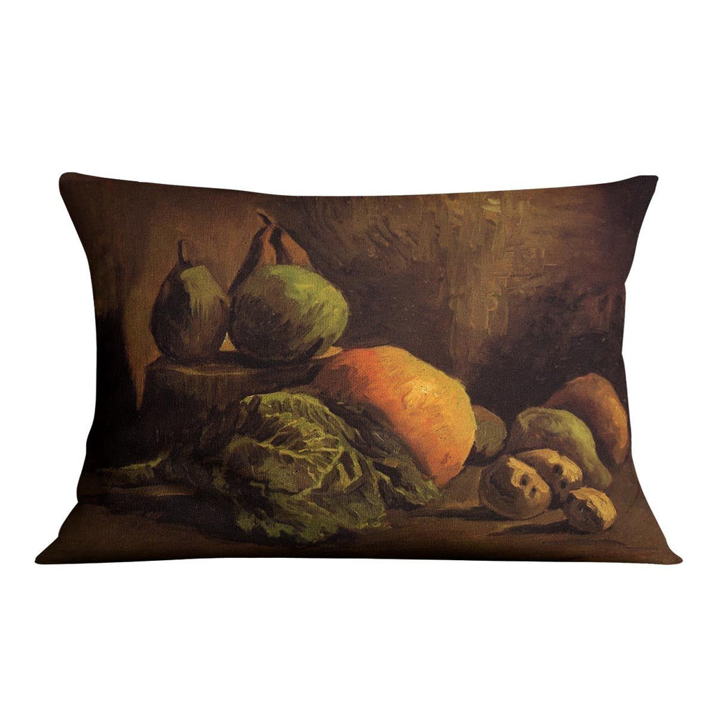 Van Gogh Still Life with Vegetables and Fruit Cushion