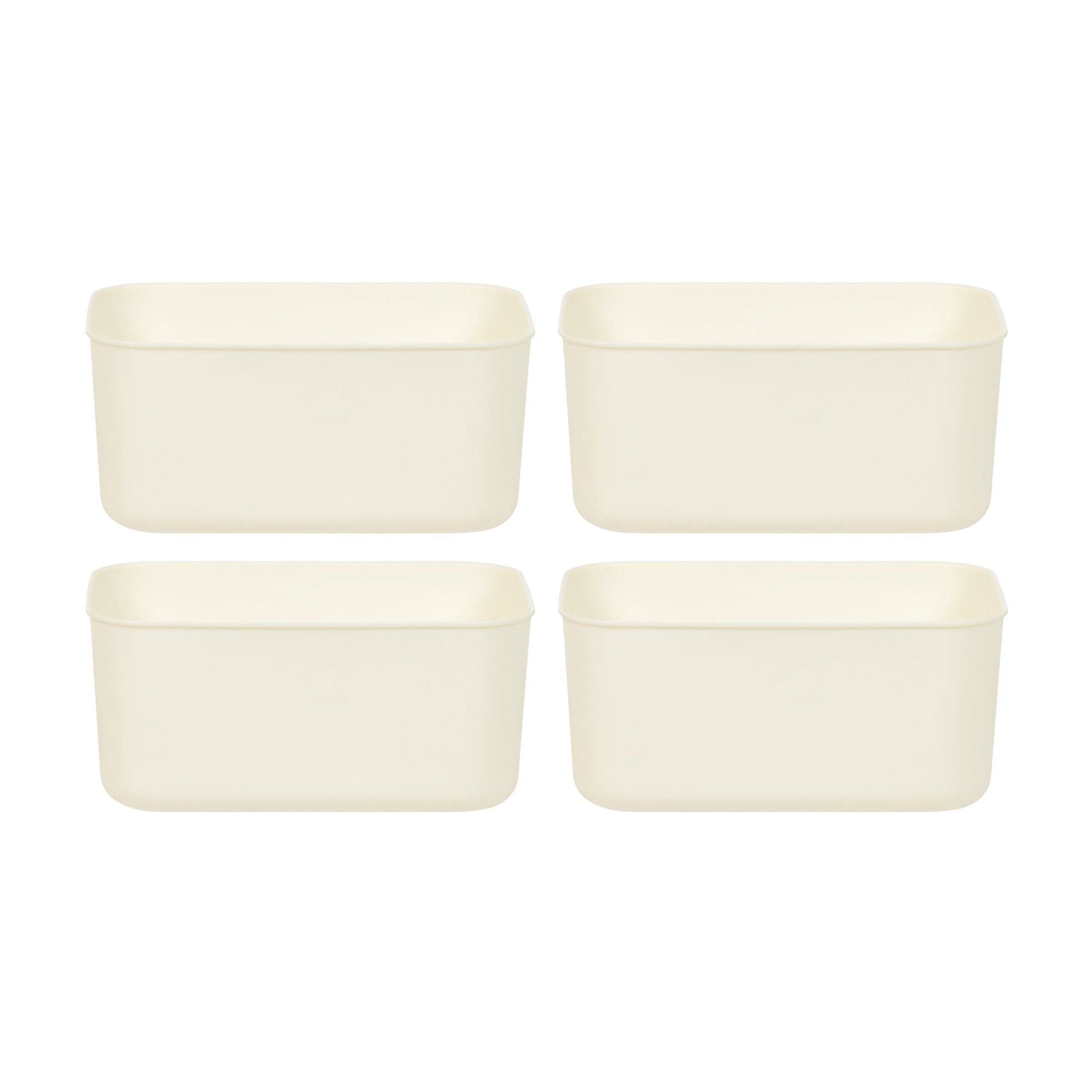 Versatile Stackable Storage Bins for Home and Office