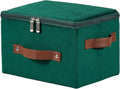 Zippered Storage Bins: Dust-Free & Foldable