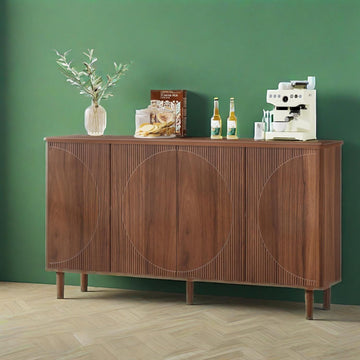 Modern Buffet Cabinet with Spacious Storage and Chic Design