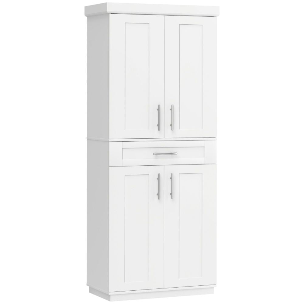 Storage Cabinet with Two Doors and Adjustable Shelves