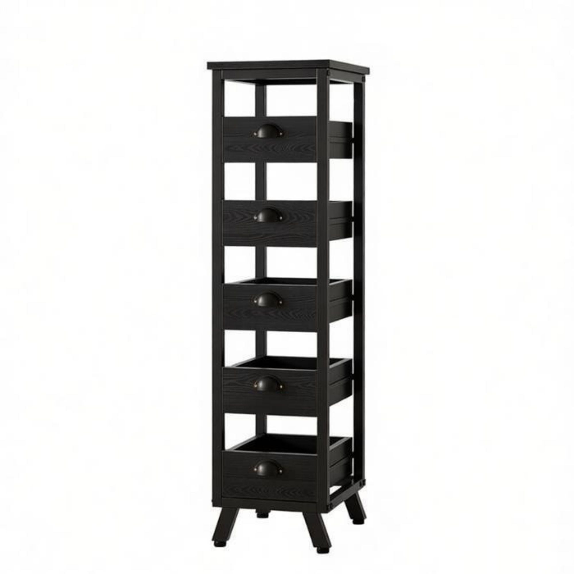 Multi-Drawer Kitchen and Living Room Storage Rack