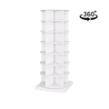 Storage Rotating Shoe Rack 360 Original Rotating Shoe Rack Tower Original 7-Tier Hold Over 35 Pairs