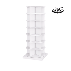Storage Rotating Shoe Rack 360 Original Rotating Shoe Rack Tower Original 7-Tier Hold Over 35 Pairs