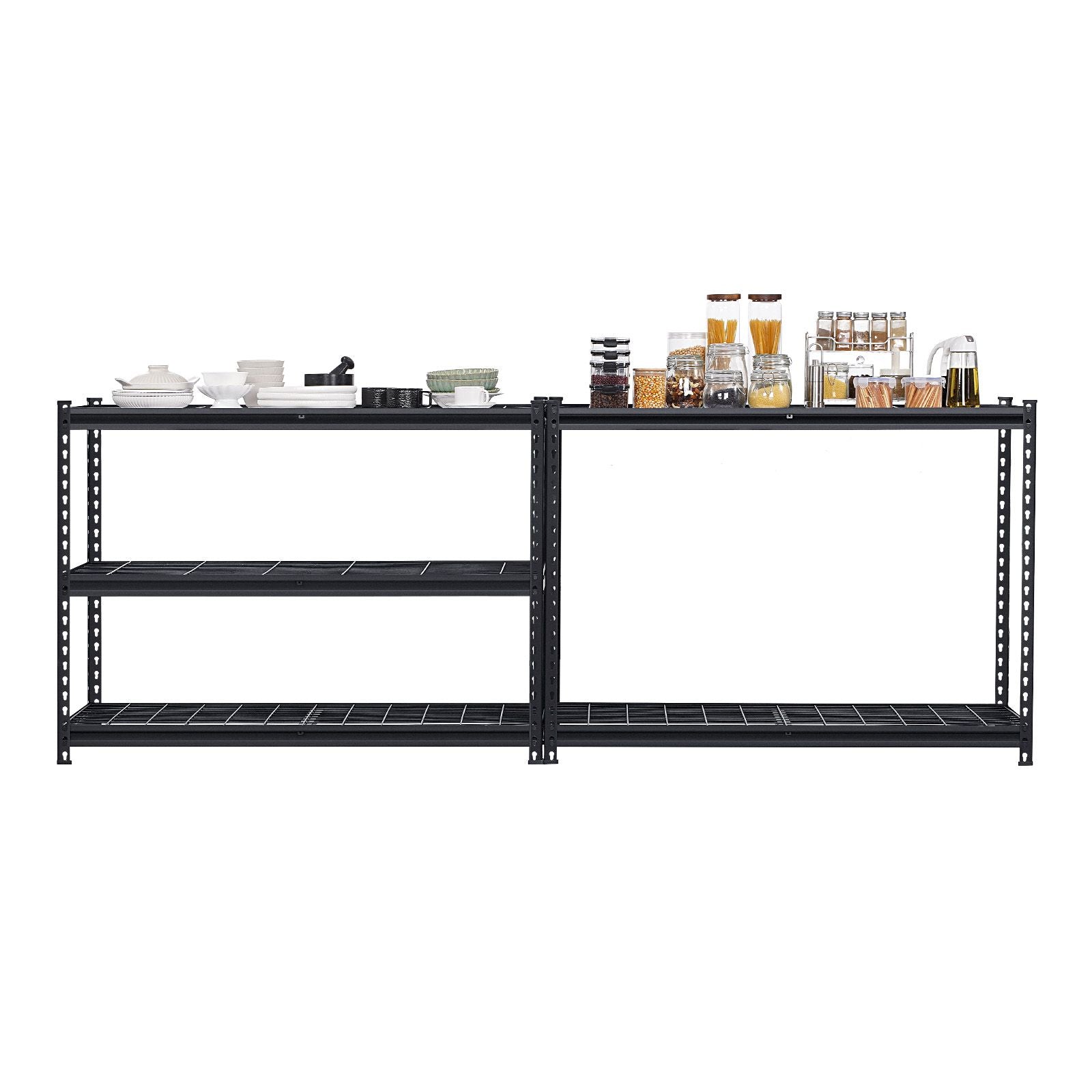 practical Garage Shelving with Adjustable Shelves and Easy Assembly