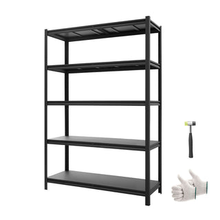 5-Tier practical Garage Storage Shelving Unit with Adjustable Shelves