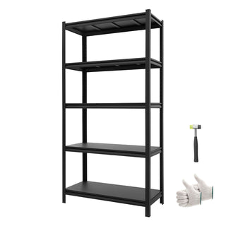 5-Tier practical Storage Shelves, Capacity, Adjustable