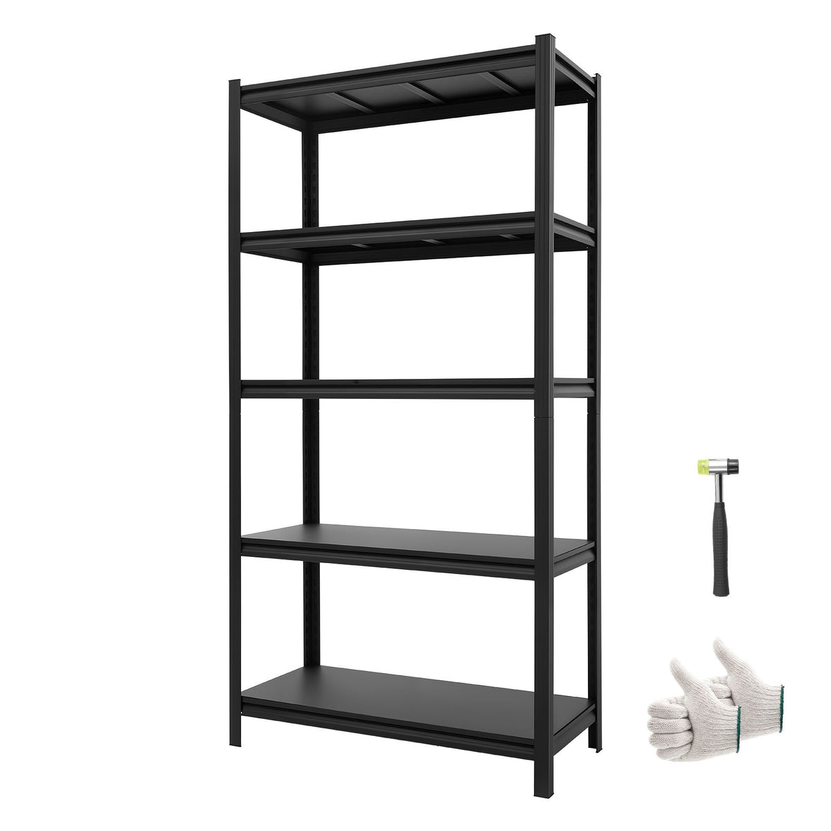 5-Tier practical Storage Shelves, Capacity, Adjustable