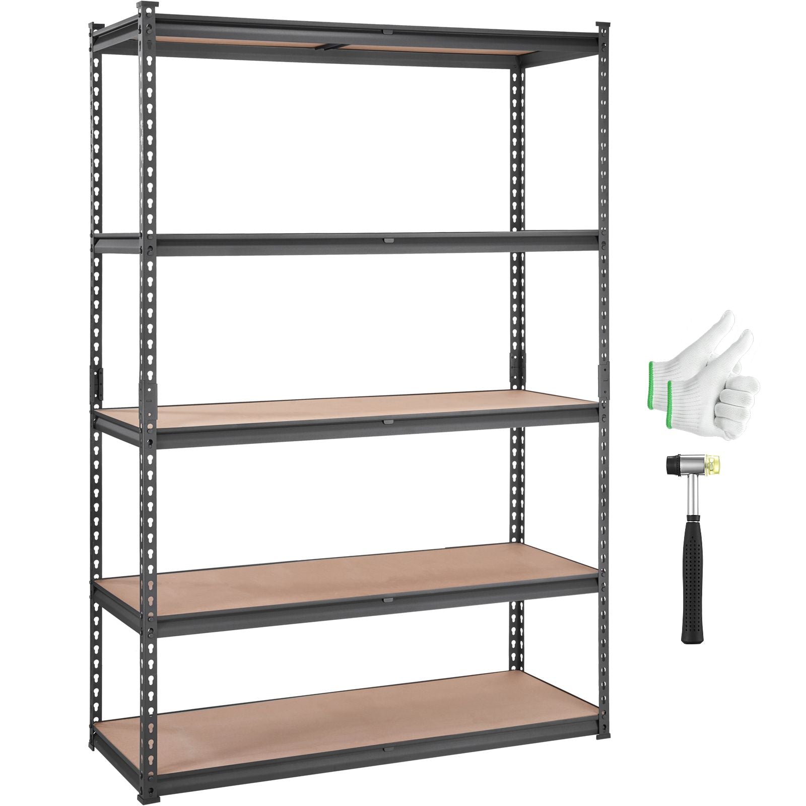 5-Tier practical Adjustable Storage Shelving Unit