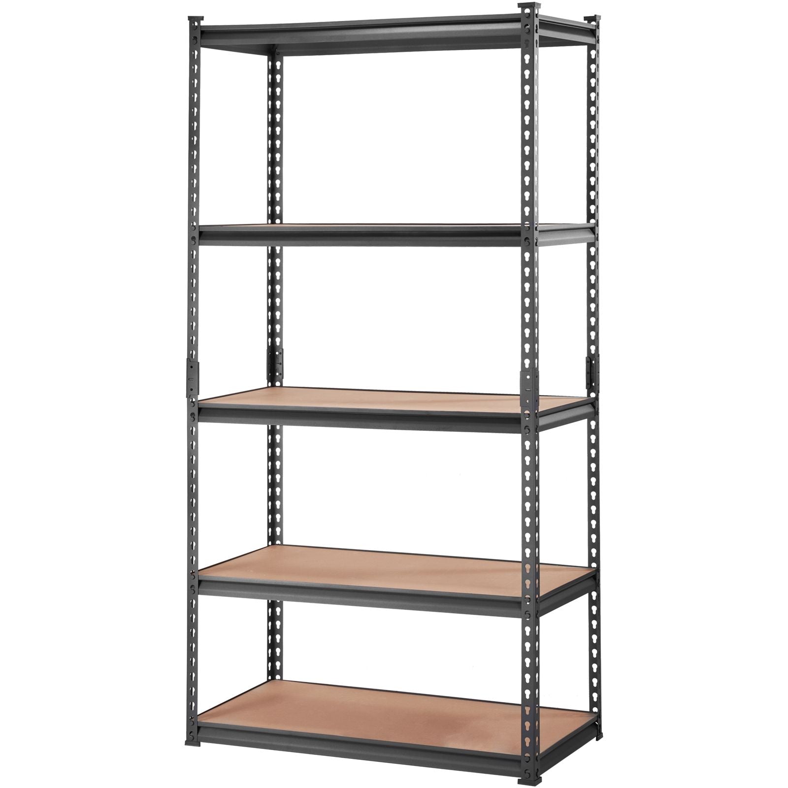Versatile Storage Shelving Unit with Adjustable Shelves for Garage & Pantry