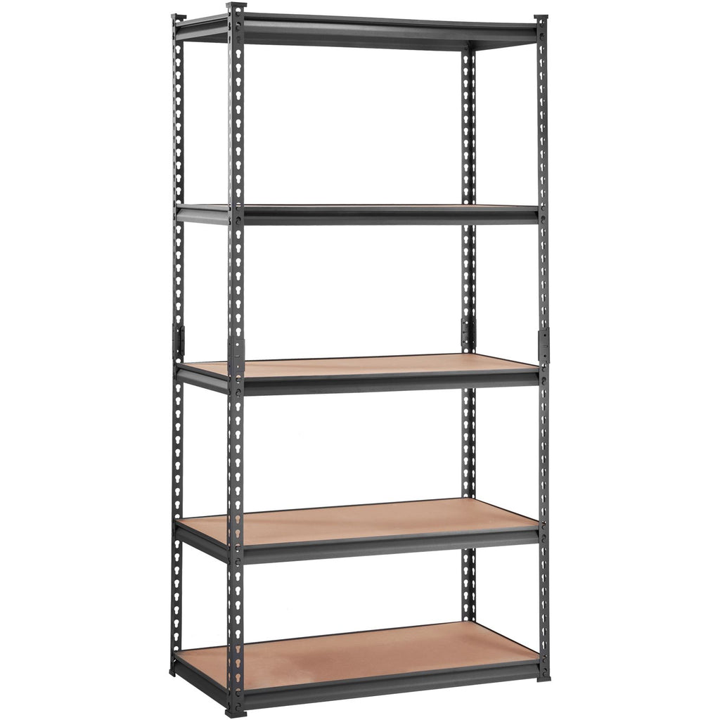Versatile Storage Shelving Unit with Adjustable Shelves for Garage & Pantry