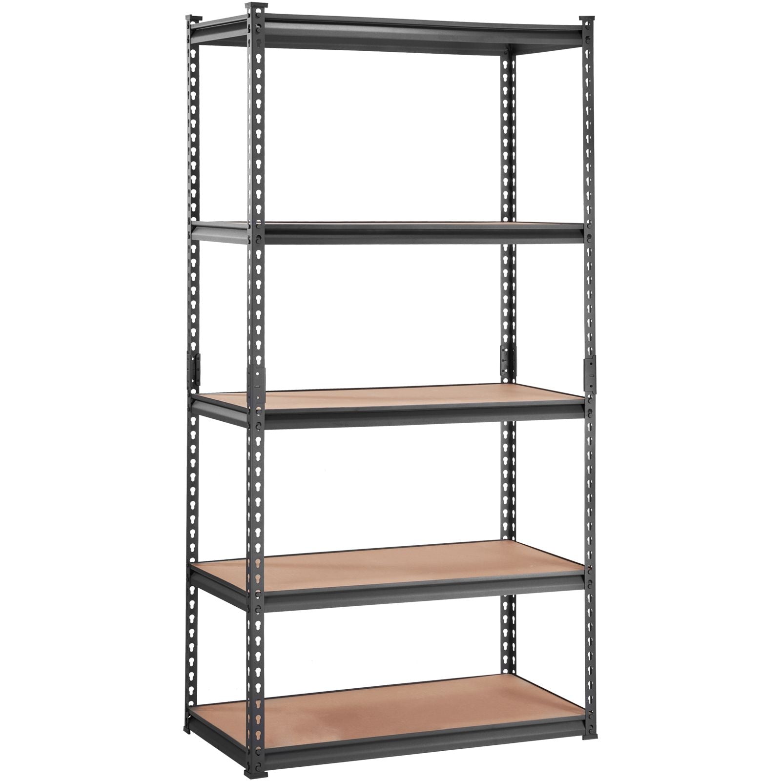 Versatile Storage Shelving Unit with Adjustable Shelves for Garage & Pantry