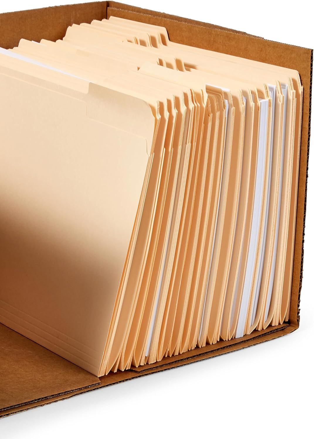 20-Pack Sturdy Storage Boxes with Lift-Off Lids – Letter/Legal Size
