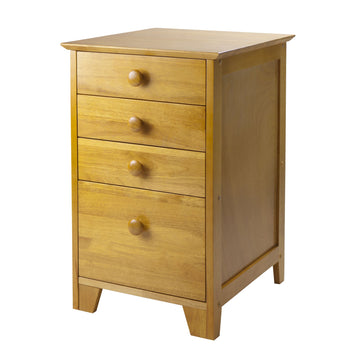 Studio Filing Cabinet with Four-Drawer Organization