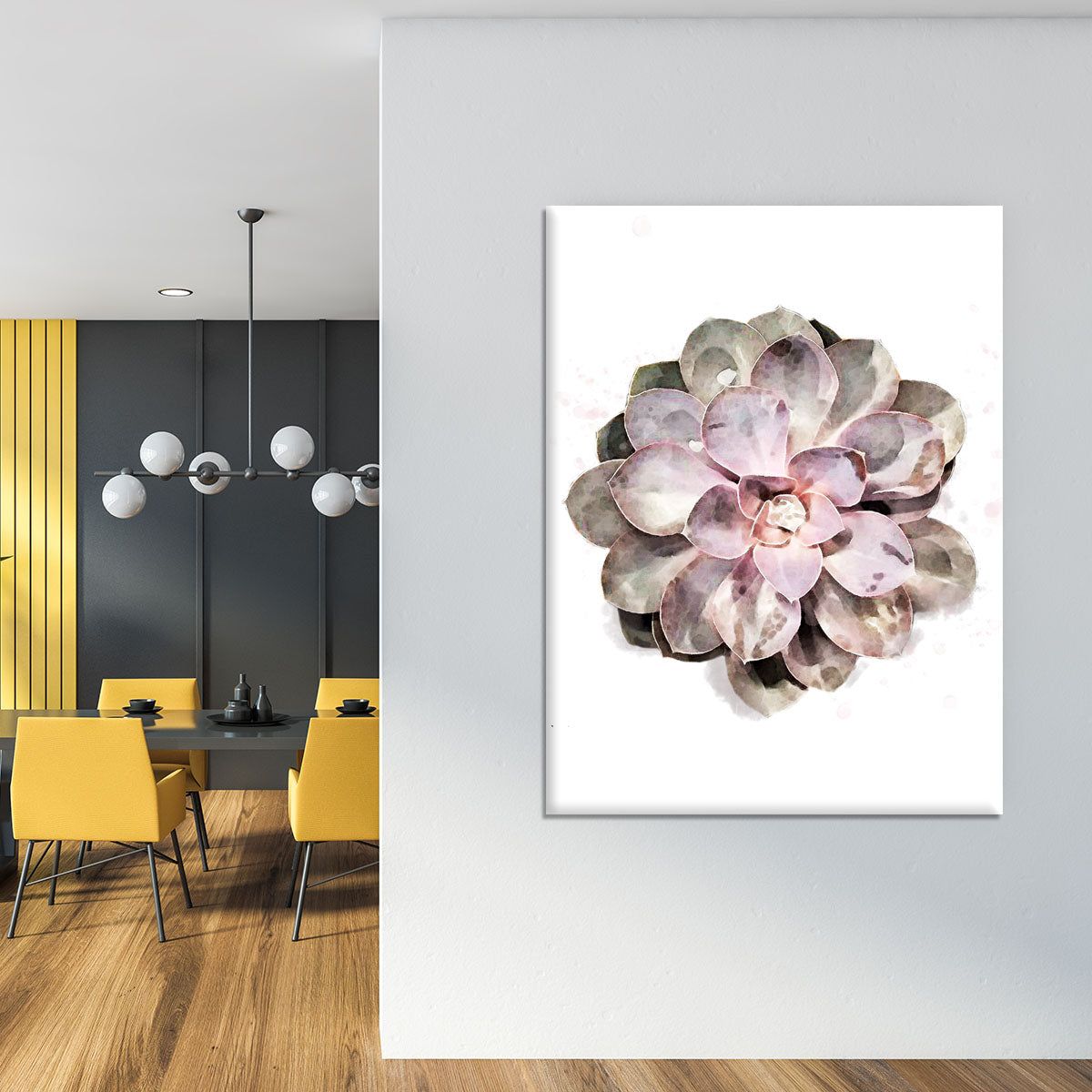 Succulent 01 Botanical Wall Art