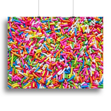 Sugar Sprinkle Dots Playful Wall Art