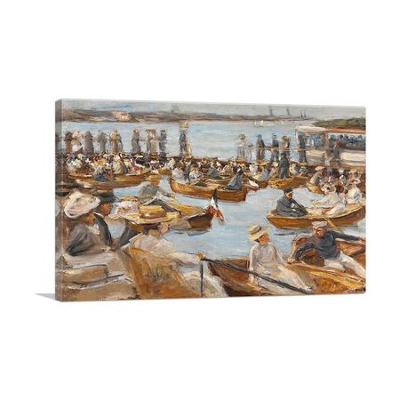 Summer Evening On The Alster 1910
