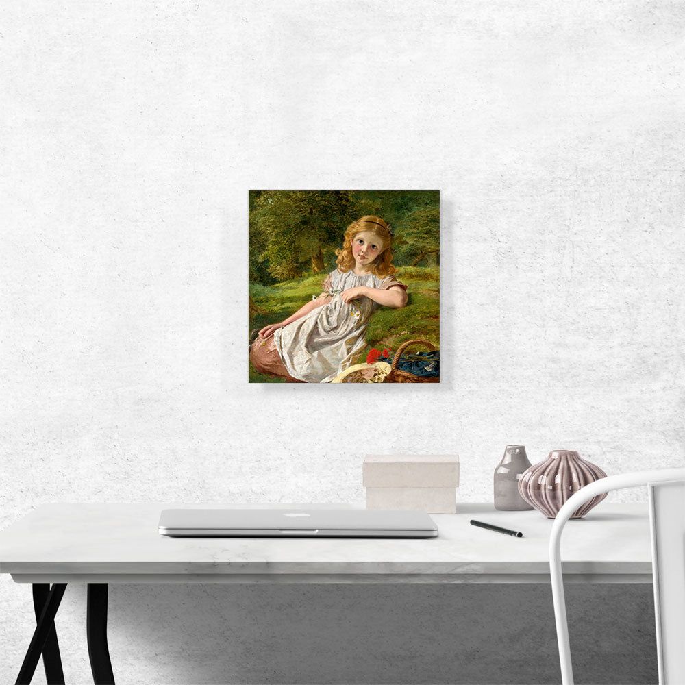 Summer Flowers Wall Art in Lively Color