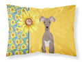 Summer Sunflowers Italian Greyhound Pillowcase