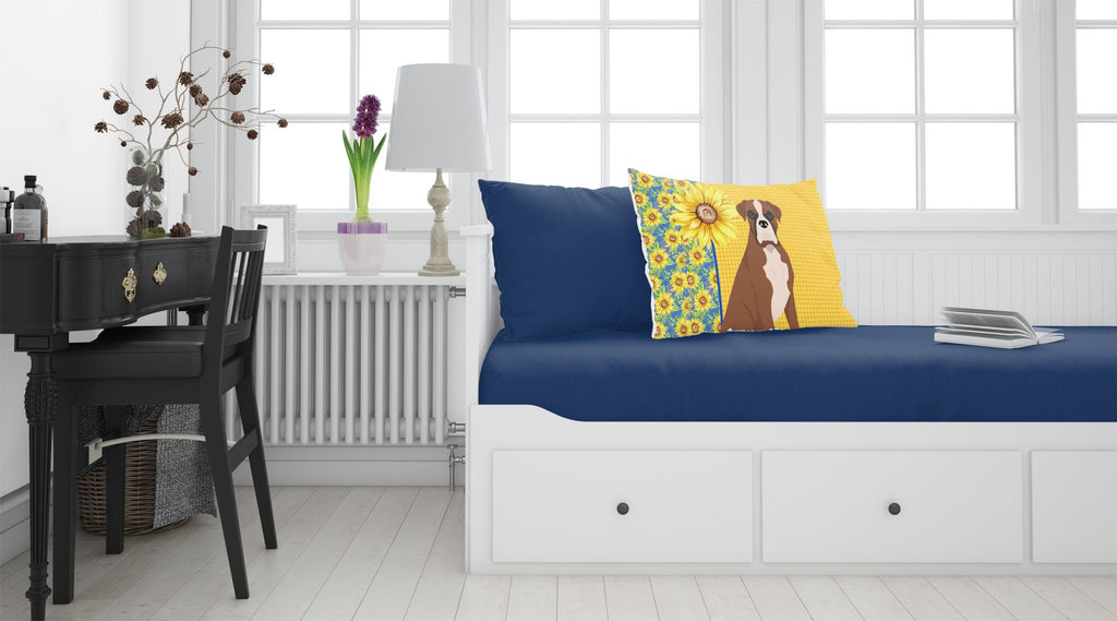 Summer Sunflowers Boxer Standard Pillowcase