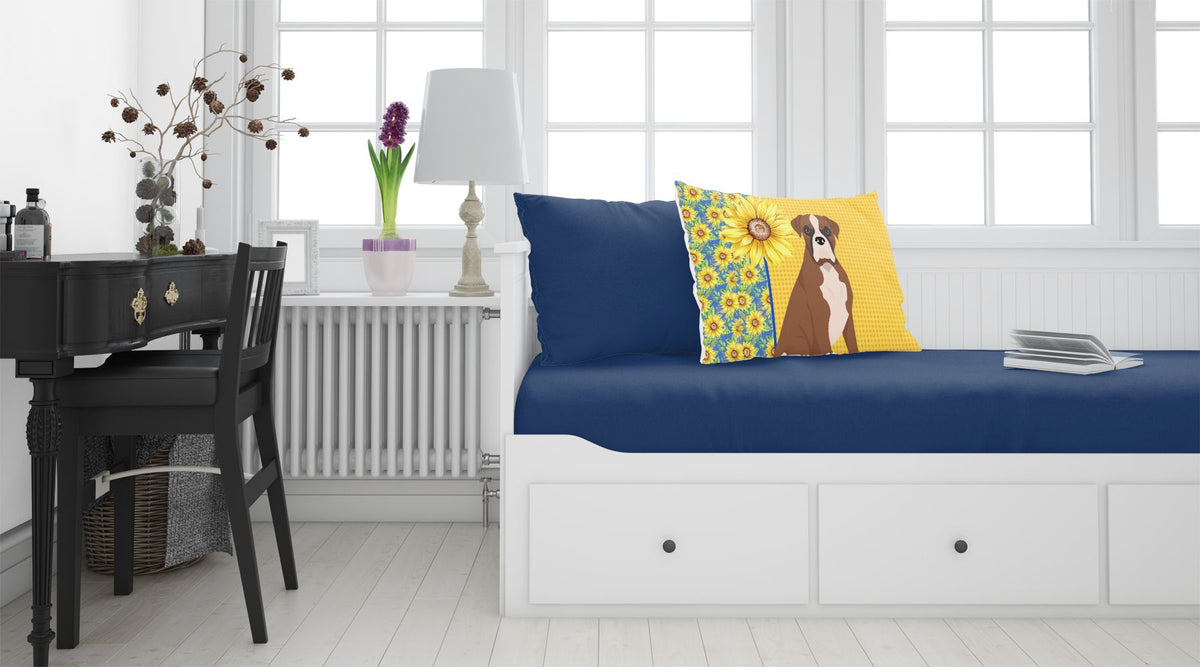 Summer Sunflowers Boxer Standard Pillowcase