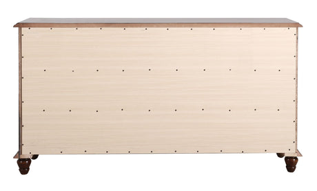 Summit G5950-D Cappuccino Dresser with Carved Details