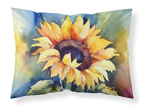 Sunflowers in Watercolor Standard Pillowcase