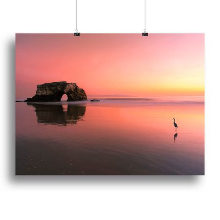 Sunset at the Natural Bridge-2 Wall Art