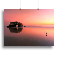 Sunset at the Natural Bridge-2 Wall Art