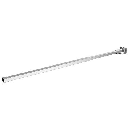 Adjustable Clamp-On Support Arm for Shower Enclosures