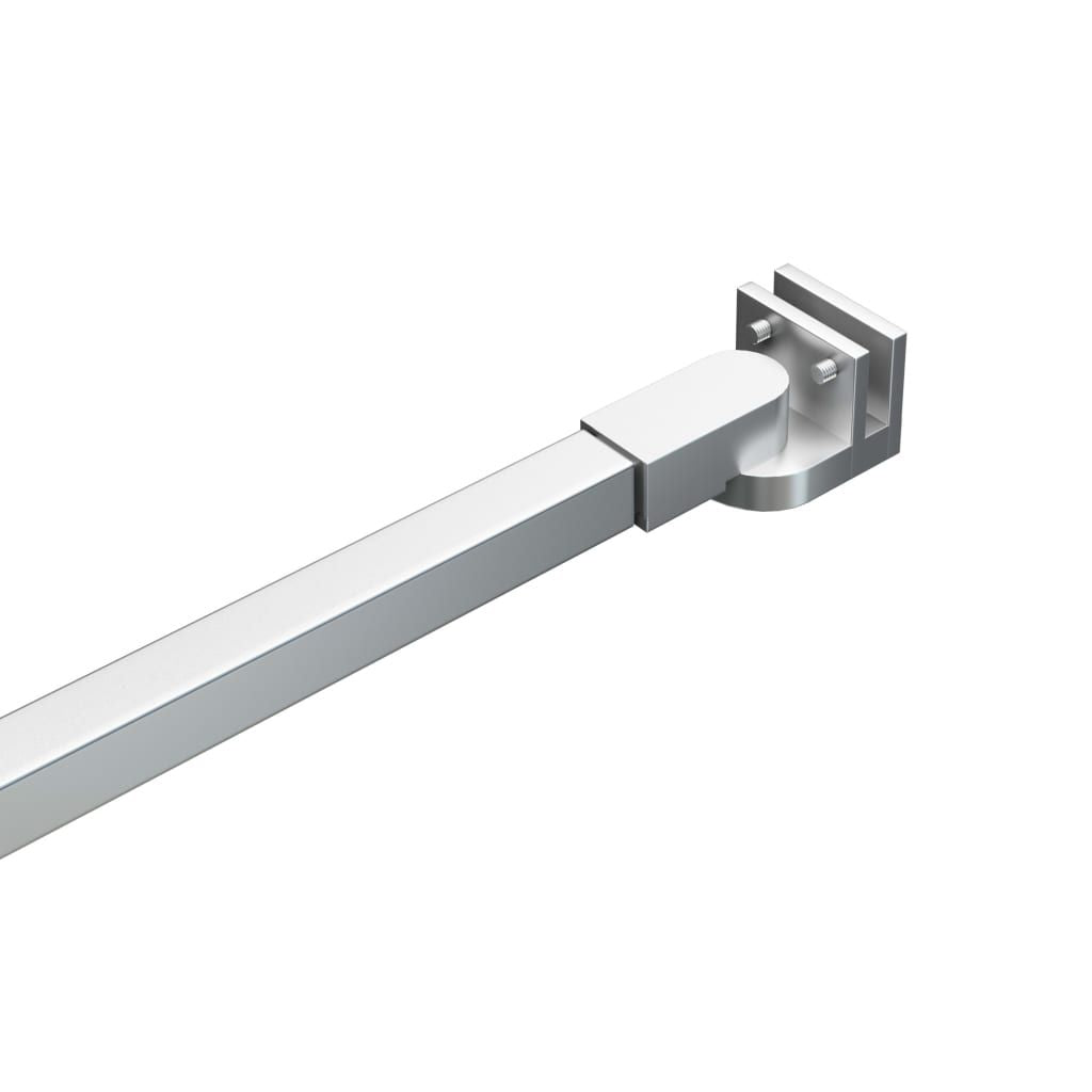 Adjustable Clamp-On Support Arm for Shower Enclosures
