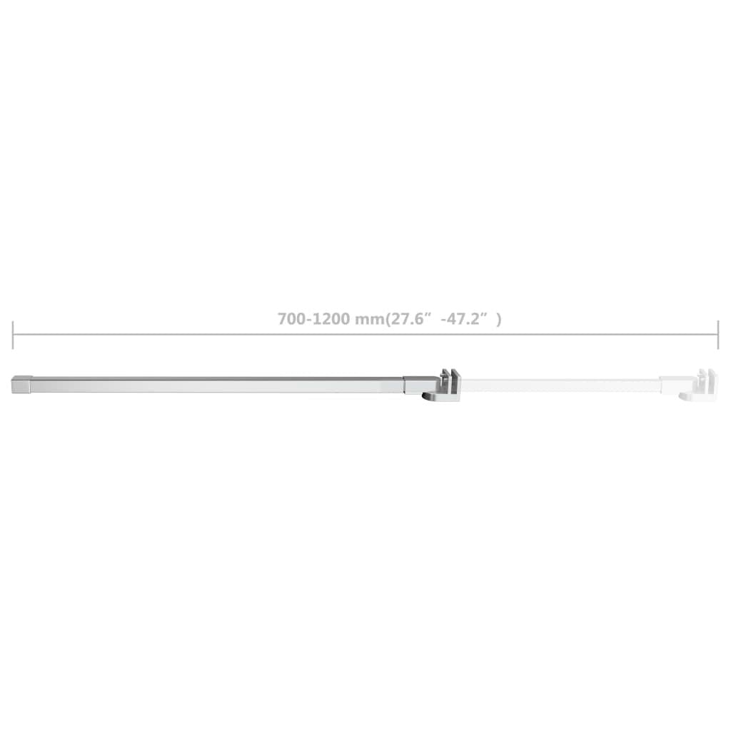 Adjustable Clamp-On Support Arm for Shower Enclosures