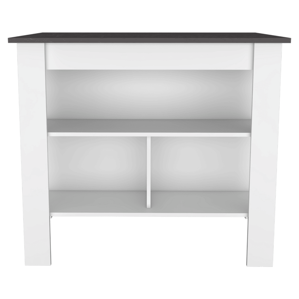 Surrey Kitchen Island and Pantry Cabinet Set