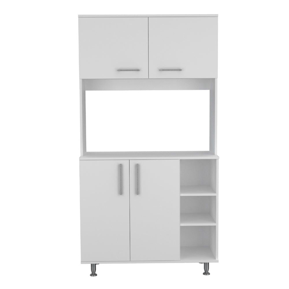 Surrey Kitchen Island and Pantry Cabinet Set