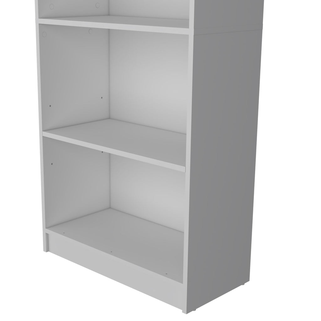 Sutton 4-Shelf Bookcase: Modern Storage for Any Room