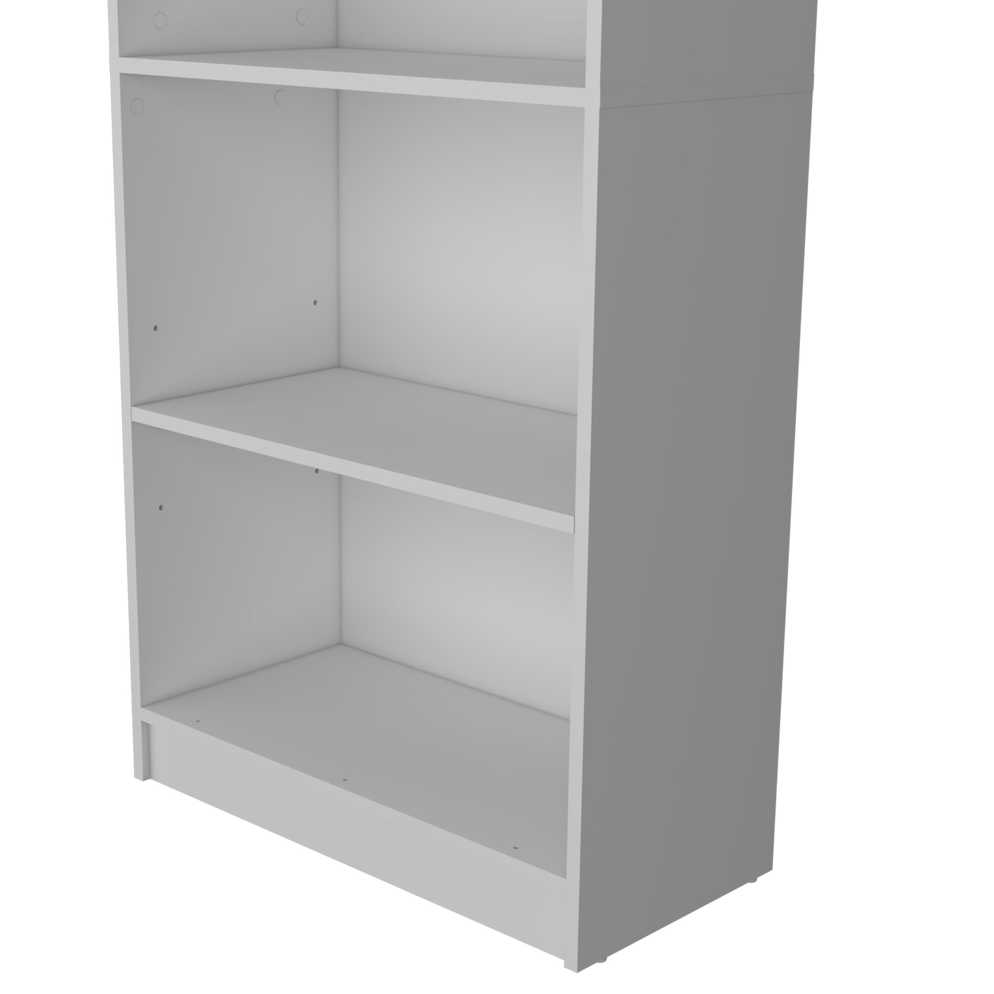 Sutton 4-Shelf Bookcase: Modern Storage for Any Room