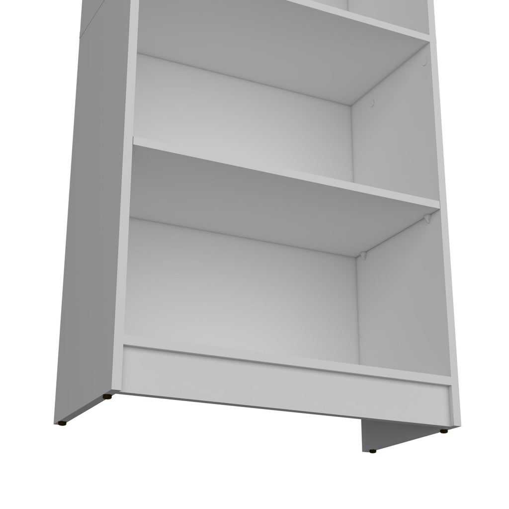 Sutton 4-Shelf Bookcase: Modern Storage for Any Room