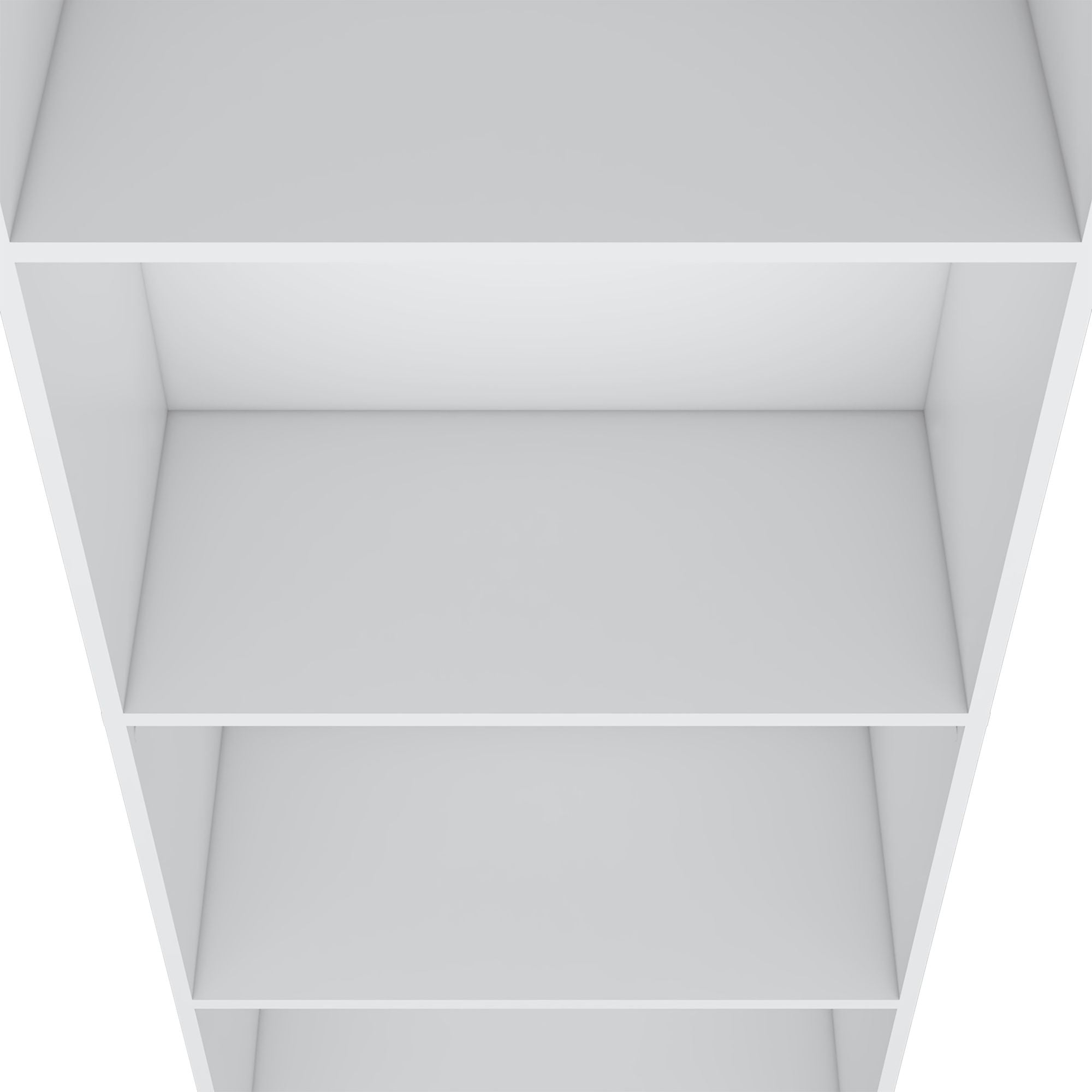 Sutton Bookcase with Tier Storage Shelves