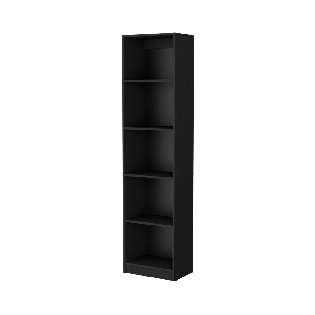 Sutton Slim Bookcase with 5 Shelves for Modern Living