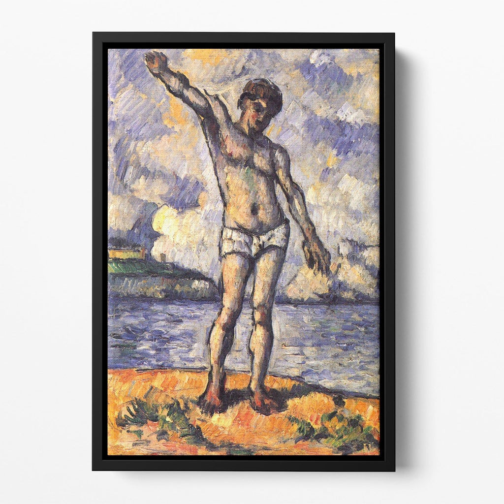 Cezanne Swimmer with Outstretched Arms Framed Art