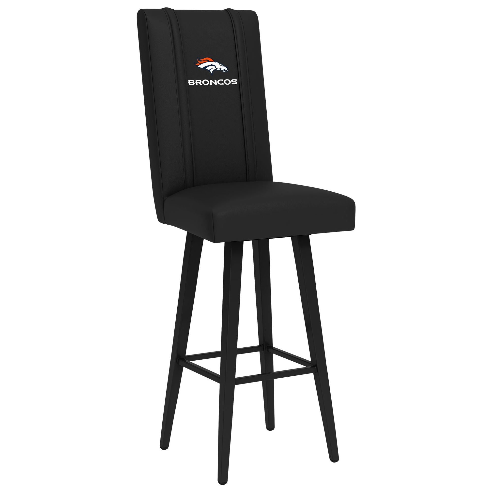 Denver Broncos Full-Swivel Bar Stool