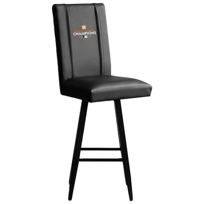 Houston Astros 2022 Champions Swivel Bar Stool