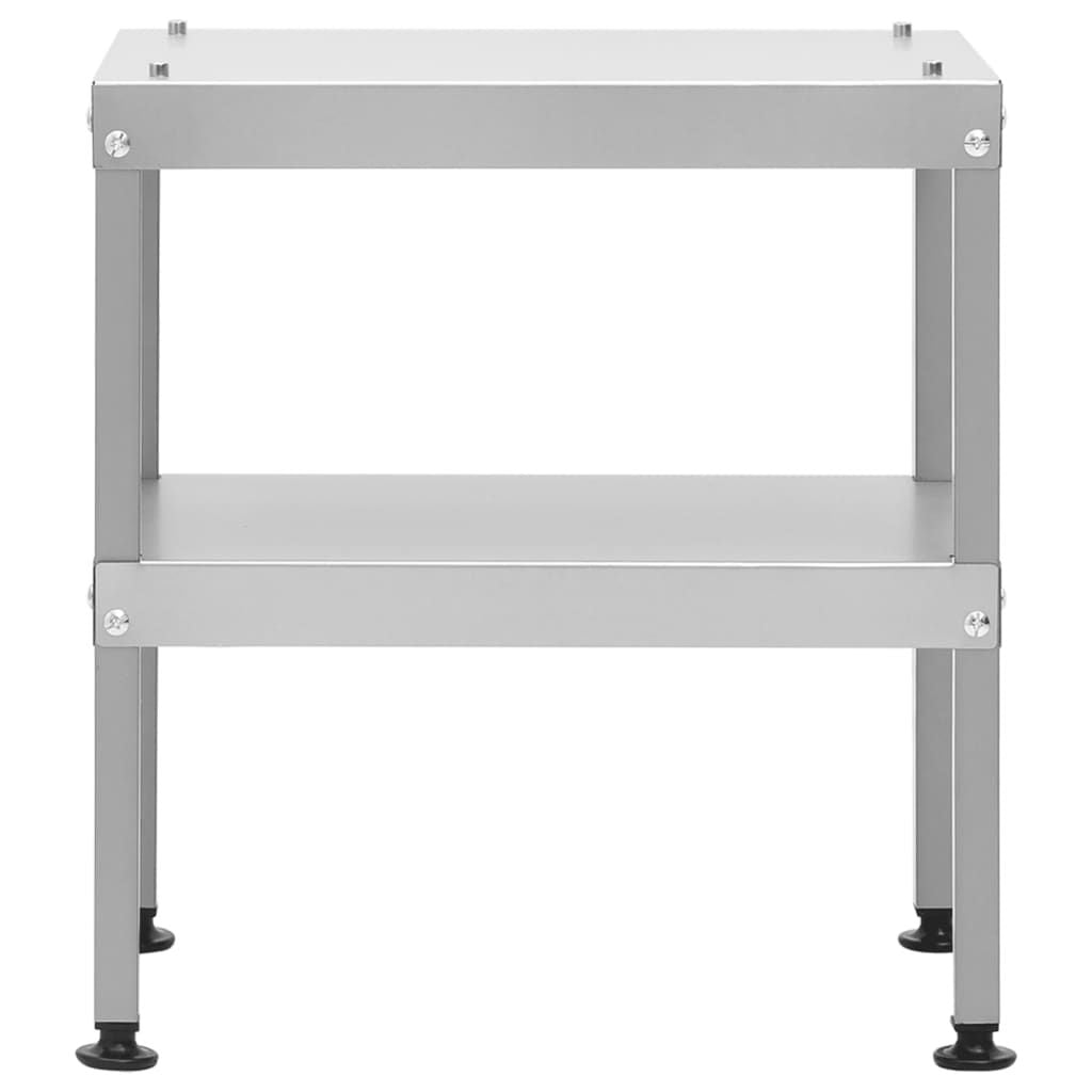 Outdoor BBQ Prep Table with Adjustable