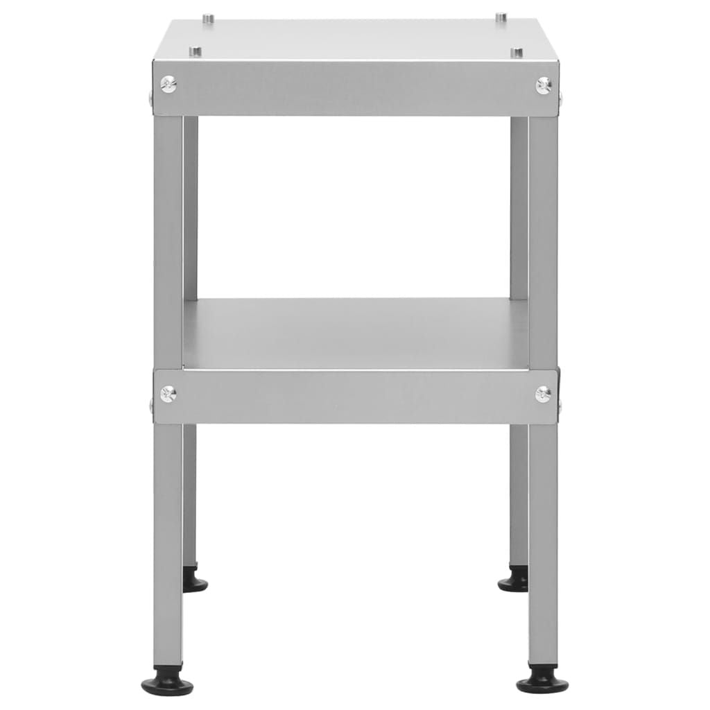 Outdoor BBQ Prep Table with Adjustable