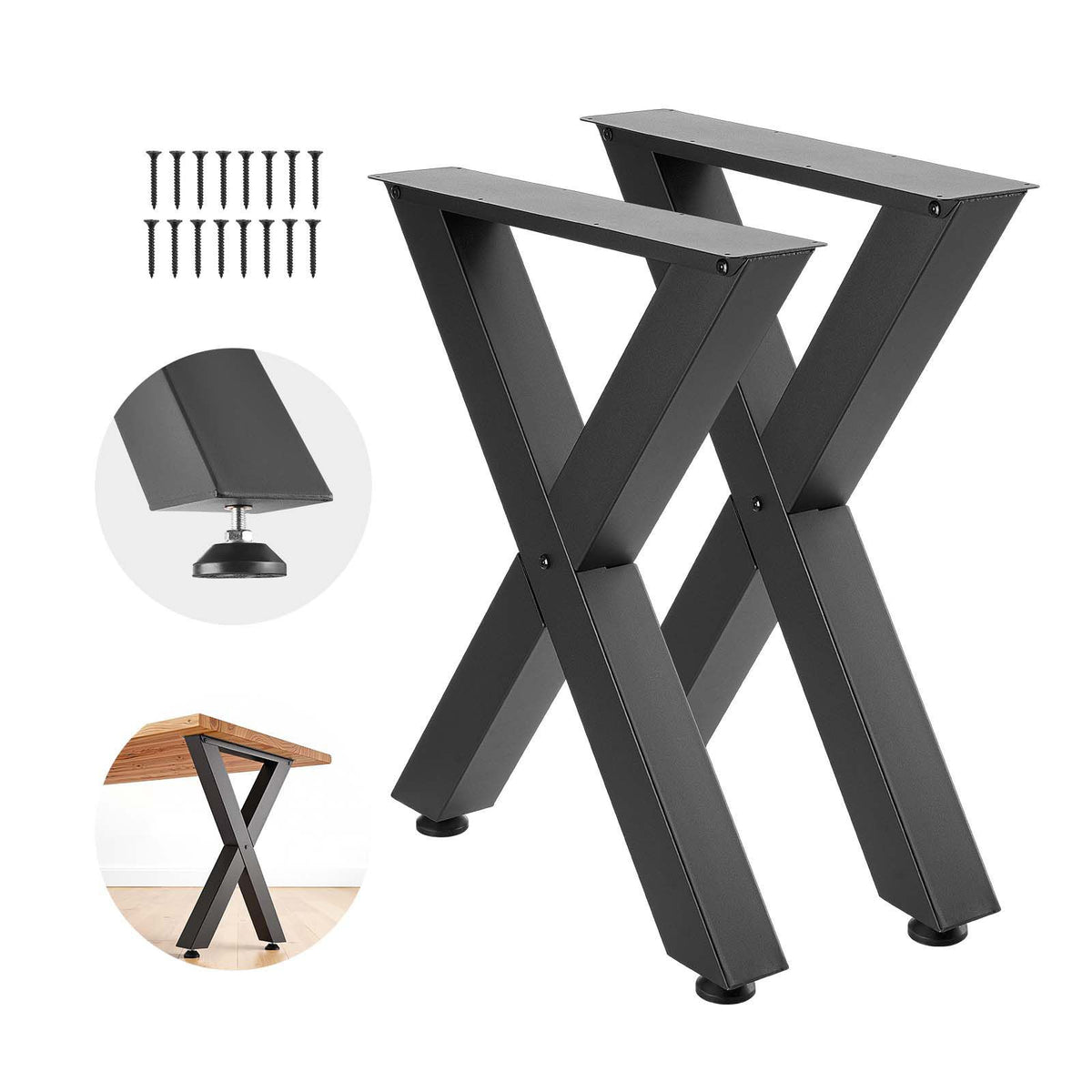 VEVOR Modular X-Frame Furniture Legs