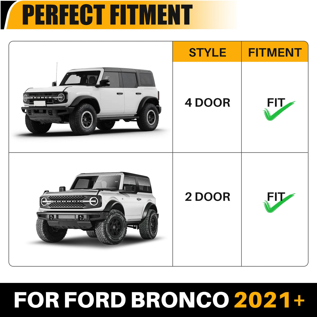 Tailgate Storage Box with Concealed Table for Bronco – Expand Cargo & Workspace