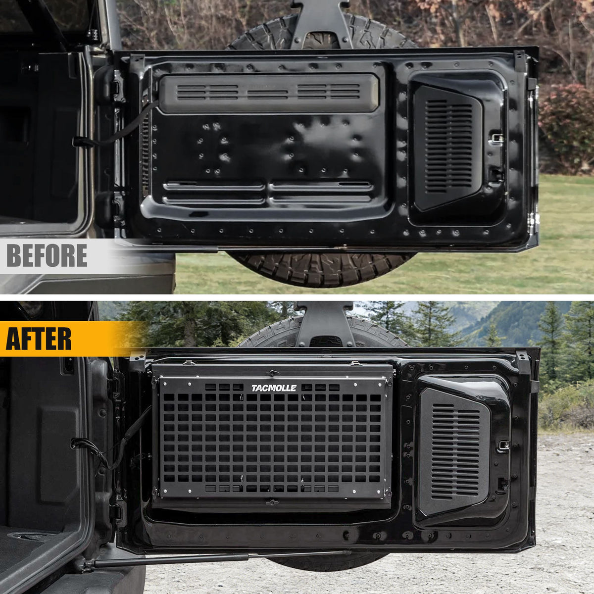 Tailgate Storage Box with Concealed Table for Bronco – Expand Cargo & Workspace